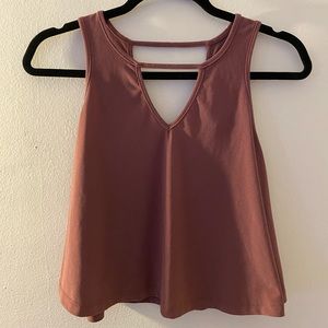 Pink forever 21 crop top size small